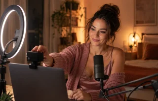 Trabajar como modelo webcam desde casa